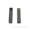 Conector SMT do cabeçalho da caixa de passo de 2,0 mm preto